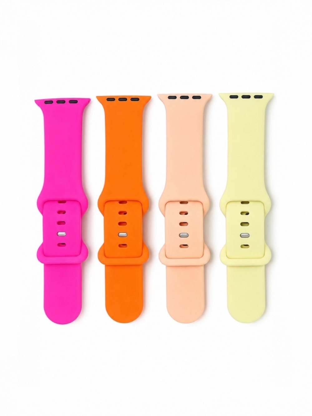 Apple Watch Sport Band Set – Sunset Sorbet Bundle – Silicone 38/40/41mm NWOT
